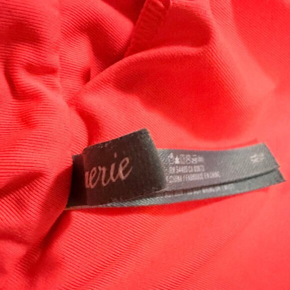 💖 Aerie Hot Pink Ruched Bikini Set with Contrast Trim (Top XL / Bottom M) - Picture 9 of 11